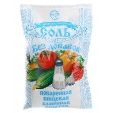 Соль Тырецкая Помол №1 в/с 1кг, 50 шт. в уп.