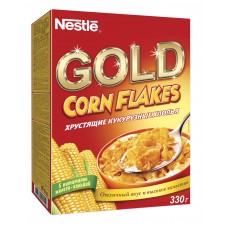 Сухой завтрак "Нестле" ГОЛД Корн Флейкс 330гр